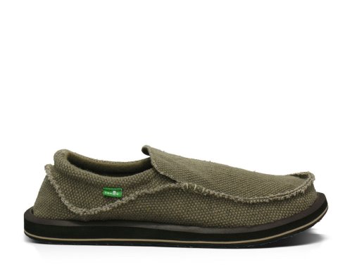 Sanuk Mens Chiba Brown Shoes | MFOLNB619